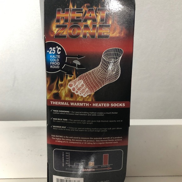 Sole Trends Navy Blue Thermal Socks - Picture 2 of 2